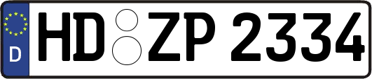 HD-ZP2334