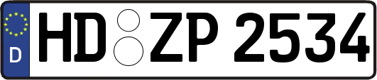 HD-ZP2534
