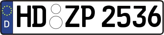HD-ZP2536