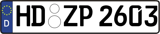 HD-ZP2603