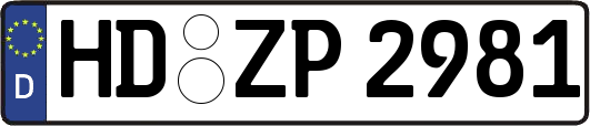 HD-ZP2981