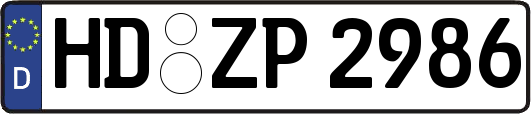 HD-ZP2986