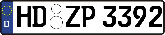 HD-ZP3392