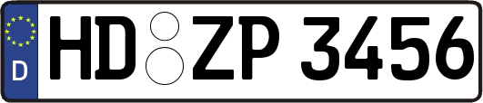 HD-ZP3456