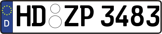 HD-ZP3483