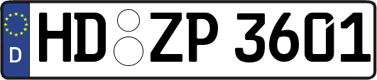 HD-ZP3601