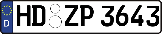 HD-ZP3643