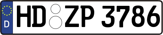 HD-ZP3786