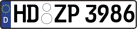 HD-ZP3986