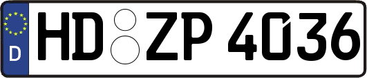 HD-ZP4036
