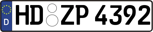 HD-ZP4392