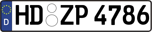 HD-ZP4786