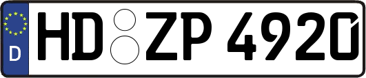 HD-ZP4920