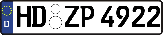 HD-ZP4922