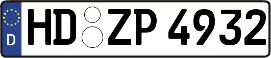 HD-ZP4932