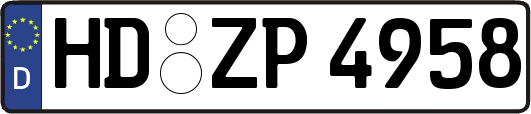 HD-ZP4958
