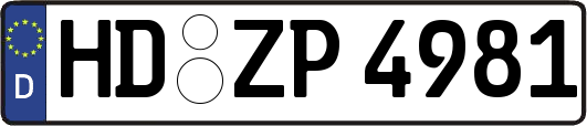 HD-ZP4981