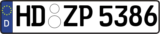 HD-ZP5386