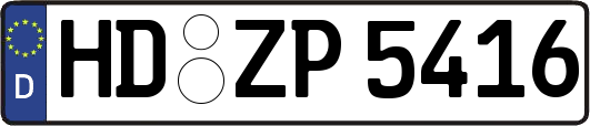 HD-ZP5416