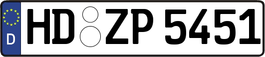 HD-ZP5451