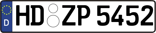 HD-ZP5452