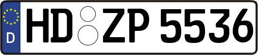 HD-ZP5536