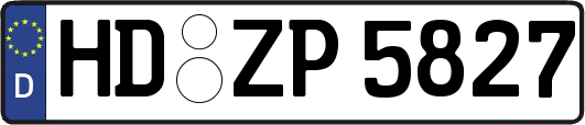 HD-ZP5827