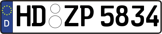 HD-ZP5834