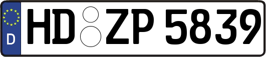 HD-ZP5839