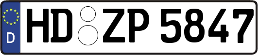 HD-ZP5847