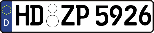 HD-ZP5926