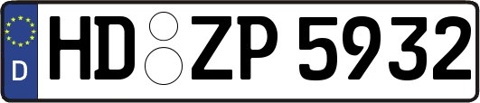 HD-ZP5932