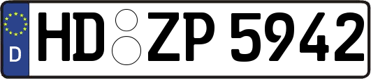 HD-ZP5942