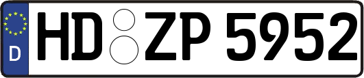 HD-ZP5952