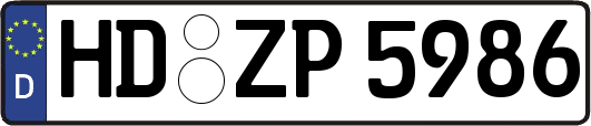 HD-ZP5986