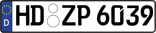 HD-ZP6039