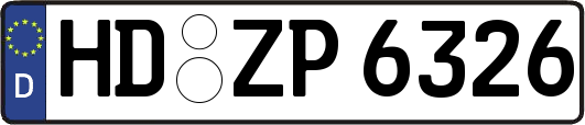 HD-ZP6326