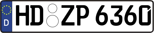 HD-ZP6360
