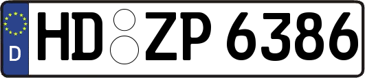 HD-ZP6386