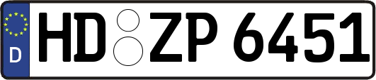 HD-ZP6451