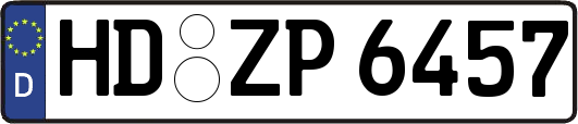 HD-ZP6457