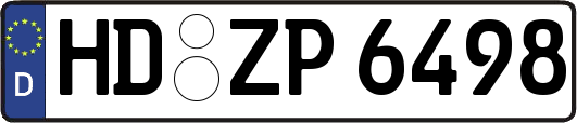 HD-ZP6498