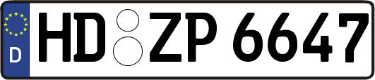 HD-ZP6647