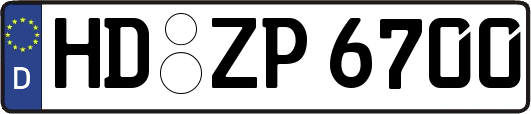 HD-ZP6700