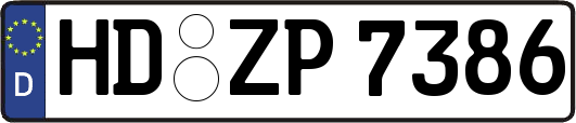 HD-ZP7386