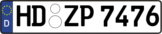 HD-ZP7476