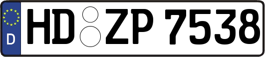 HD-ZP7538