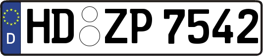 HD-ZP7542