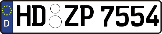 HD-ZP7554