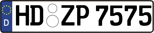 HD-ZP7575